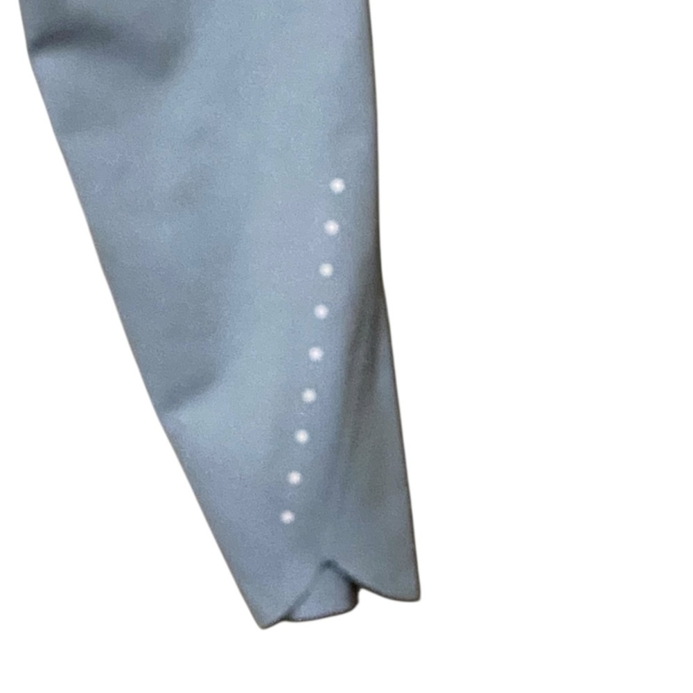 Danskin Womens Brushed Leggings Large Nebula Blue High Rise Side Pocket Yoga NWT - Picture 8 of 8
